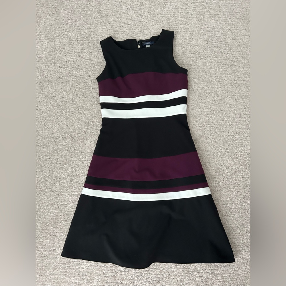 Tommy Hilfiger Black and Purple Dress - NWT Size 4